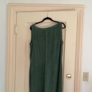 Peruvian Connection Backless Green Dress